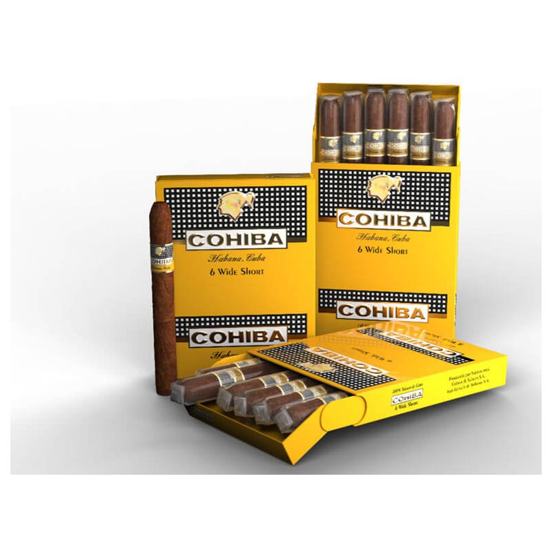 Tigari de foi Cohiba Wide Short 10 Pachete la cel mai bun pret