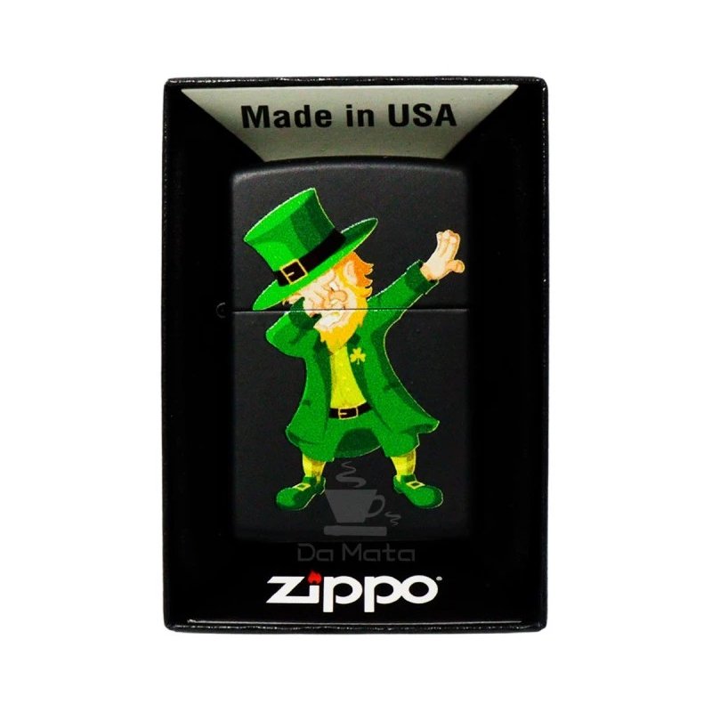 Bricheta Zippo Dabbing Leprechaun Design 49124