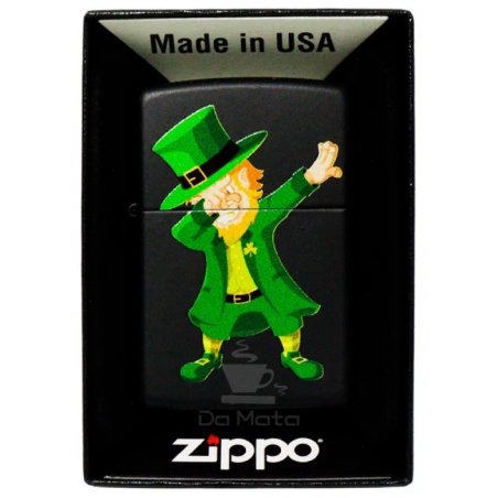 Bricheta Zippo Dabbing Leprechaun Design 49124