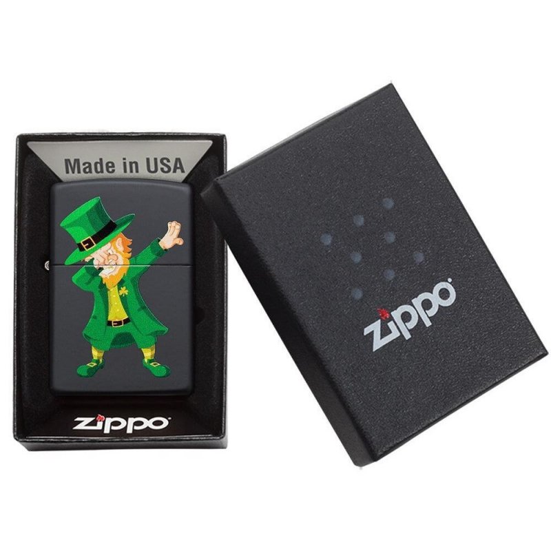 Bricheta Zippo Dabbing Leprechaun Design 49124