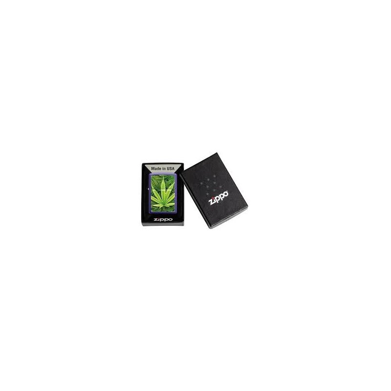 Bricheta Zippo Cannabis Design Logo 49790