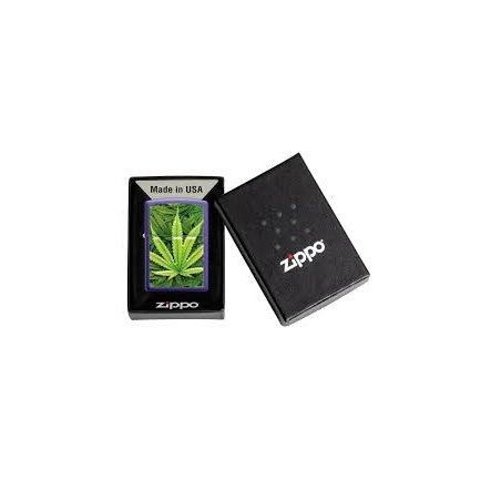 Bricheta Zippo Cannabis Design Logo 49790