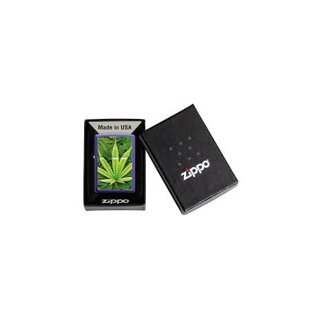 Bricheta Zippo Cannabis Design Logo 49790