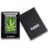 Bricheta Zippo Cannabis Design Logo 49790