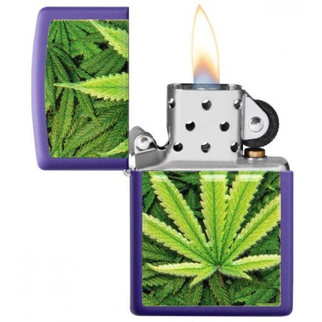 Bricheta Zippo Cannabis Design Logo 49790