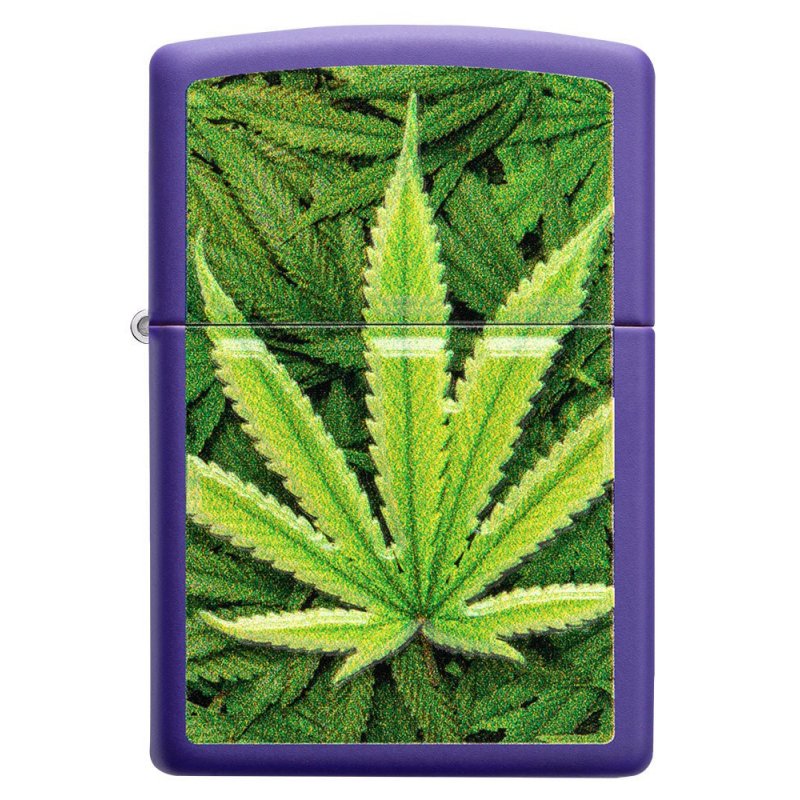 Bricheta Zippo Cannabis Design Logo 49790