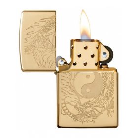 Bricheta Zippo 49024 Tiger and Dragon Design