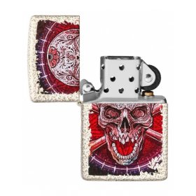 Bricheta Zippo 49410 Skull Design