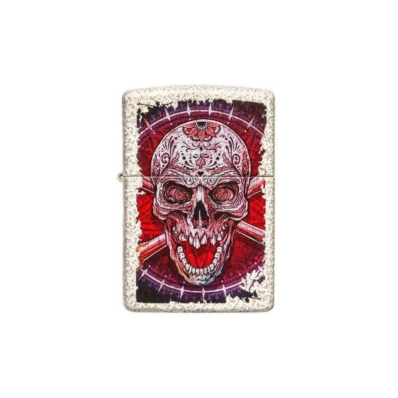 Bricheta Zippo 49410 Skull Design