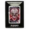 Bricheta Zippo 49410 Sugar Skull Crossbones Mercury Glass