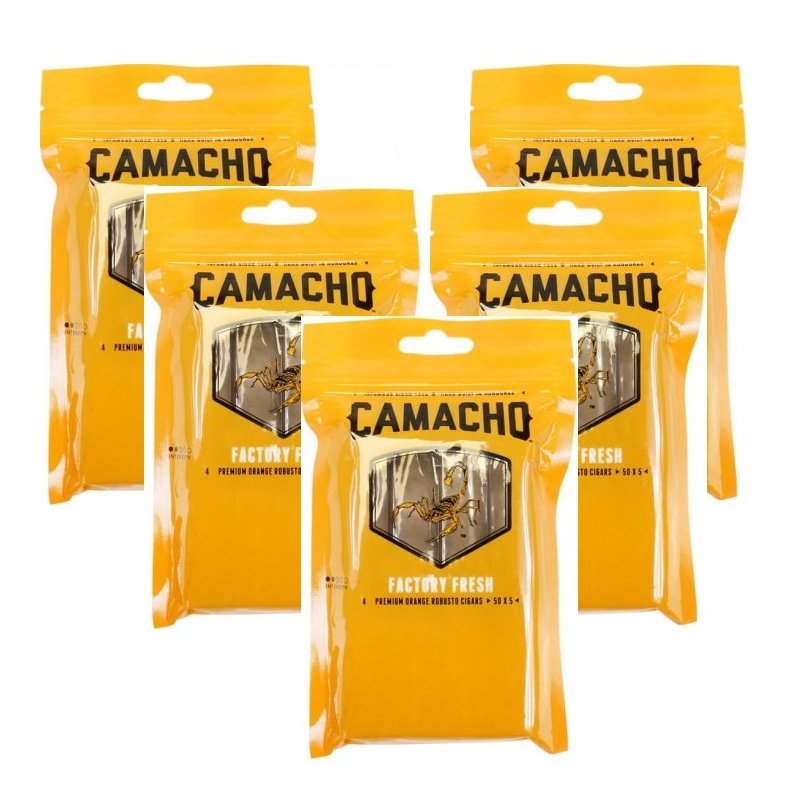 Trabucuri Camacho Connecticut Robusto Fresh Pack 5x4 (20)