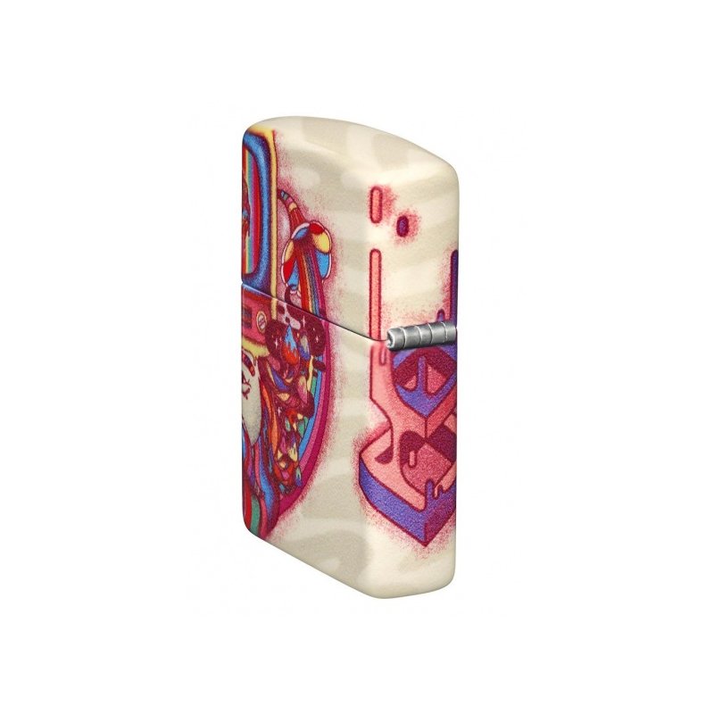 Brichetă Zippo 49435 Trippy Psychedelic Wizard cel mai bun pret