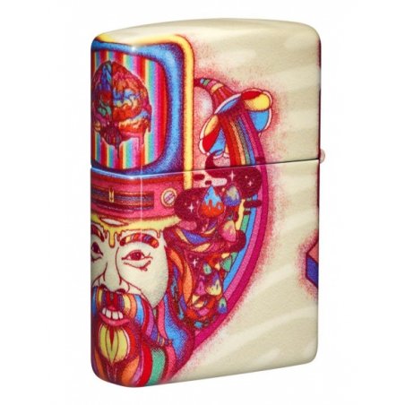 Brichetă Zippo 49435 Trippy Psychedelic Wizard cel mai bun pret