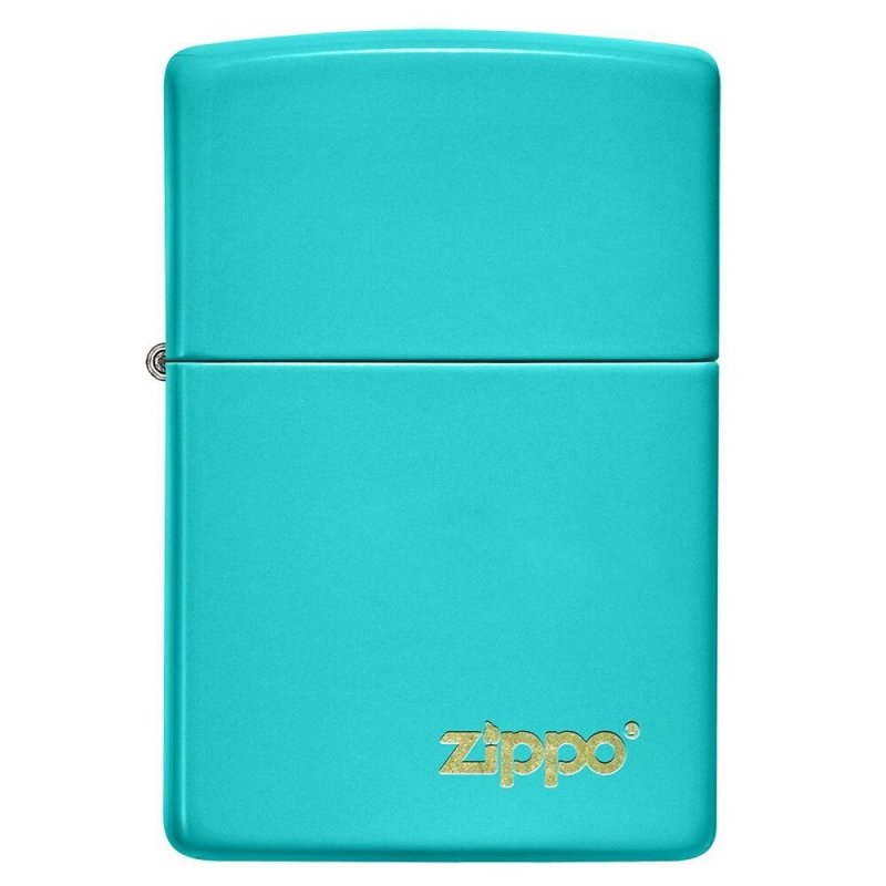 Bricheta Zippo 49454ZL Flat Turqoise Zippo Logo