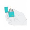 Bricheta Zippo 49454ZL Flat Turqoise Zippo Logo Reduceri