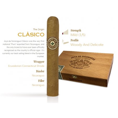 Trabucuri Joya de Nicaragua Clasico Original Robusto 50 Reduceri