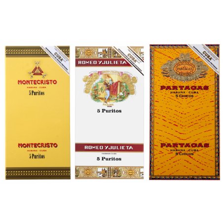 Selectie tigari de foi Cuba Puritos 20 pret cubaneze cigarillos