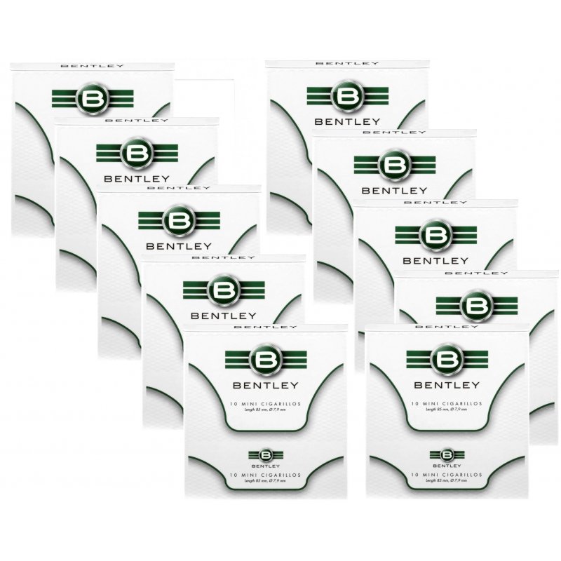 Tigari de foi Bentley White Mini Cigarillos (100)