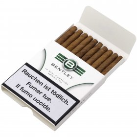 Tigari de foi Bentley White Mini Cigarillos (100)