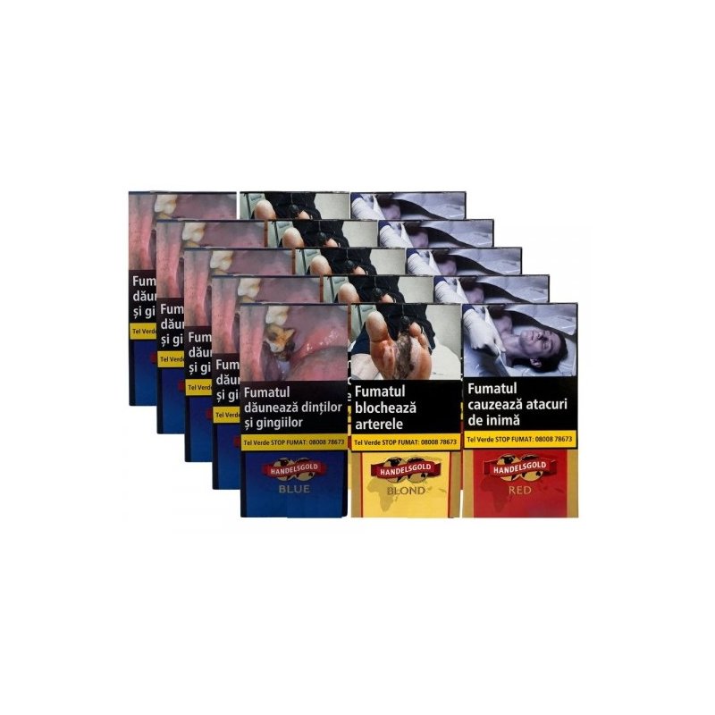 Selectie tigari de foi Handelsgold Mix Pack 75 reduceri