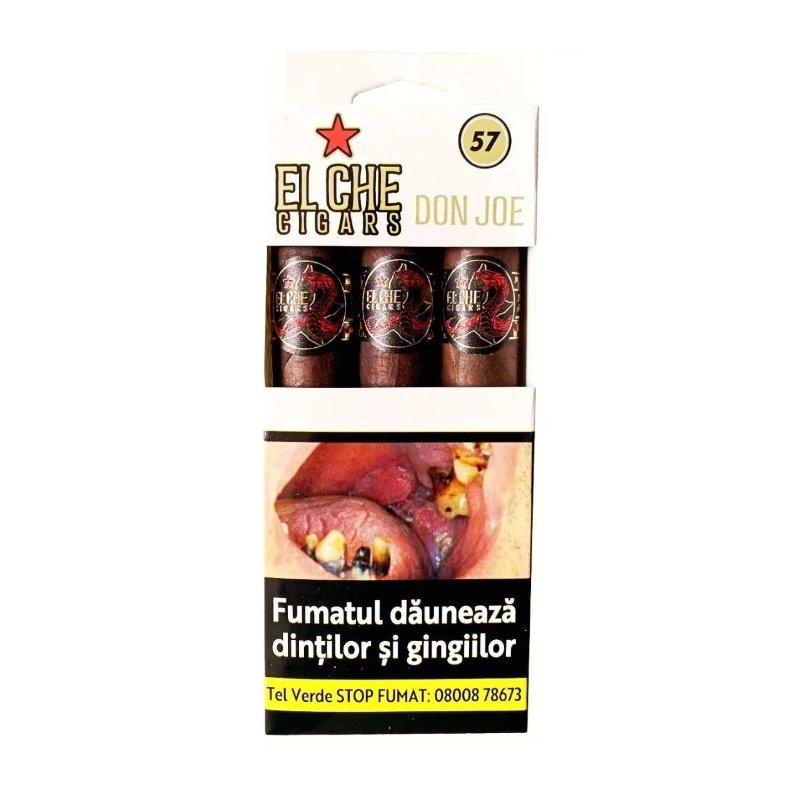 Trabucuri El Che Don Joe El Gran 57 Maduro Premium 3