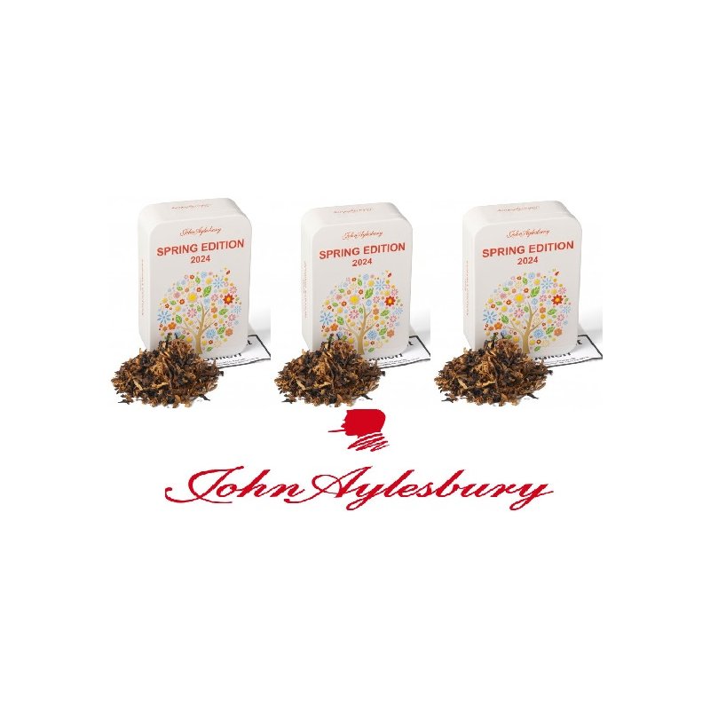 Tutun de Pipa John Aylesbury Spring Edition 2024 (300 g) 3 cutii