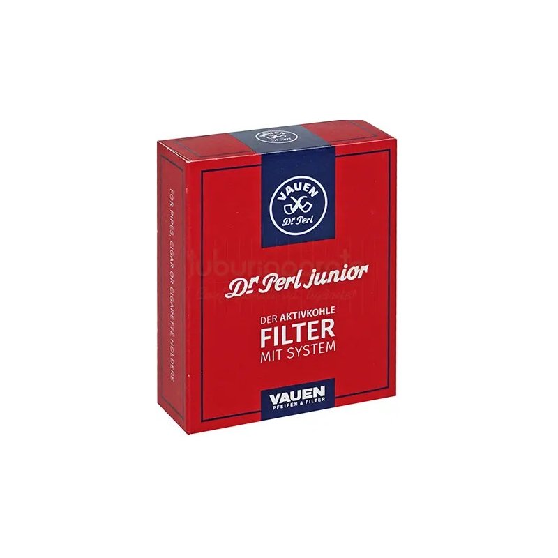 Filtre Pipa Vauen Dr. Perl Junior 9 mm Carbon (40)