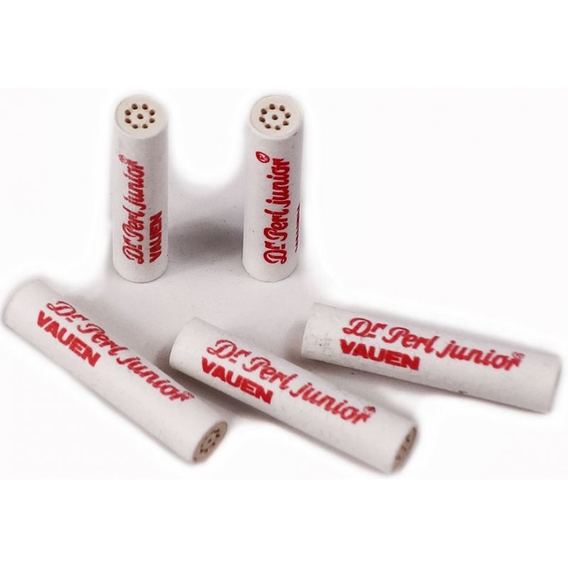 Filtre Pipa Vauen Dr. Perl Junior 9 mm Carbon (40)
