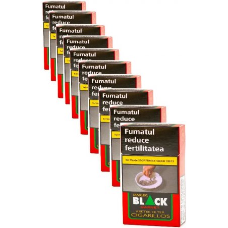 Tigari de Foi Djarum Black Garnet Filter Cigarillos (50)