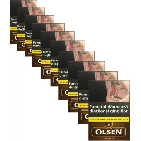Tigari de foi Olsen Cigarillos Brown (50)