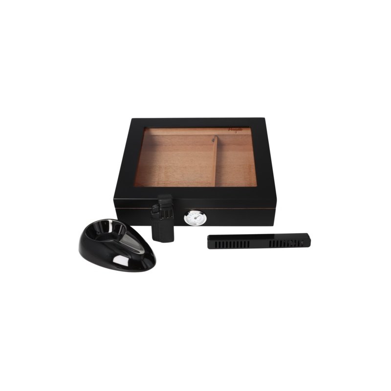 Set Humidor Angelo 920074 Black