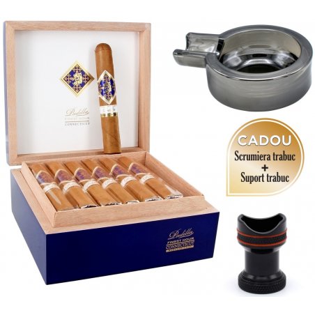 Padilla Finest Hour Connecticut Robusto (20) + Cadou Scrumiera sticla trabuc si Suport trabuc
