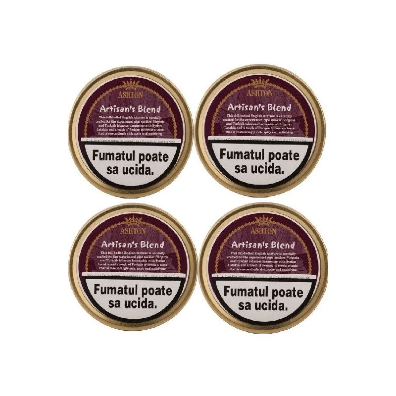Tutun pentru pipa Ashton Artisan's Blend 4 Cutii