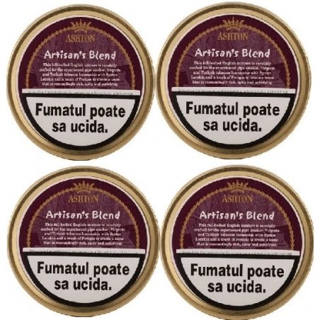 Tutun pentru pipa Ashton Artisan's Blend 4 Cutii