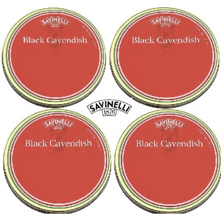 Tutun de pipa Savinelli BLACK Cavendish 4 Cutii