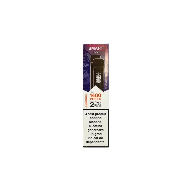 Set rezerve Aroma KING 2 x Smart POD Blackcurrant Ice 20 mg