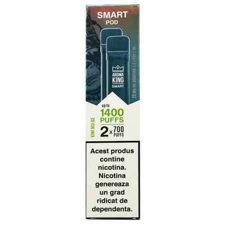 Set rezerve Aroma KING 2 x Smart POD Kiwi Mix Ice 20 mg