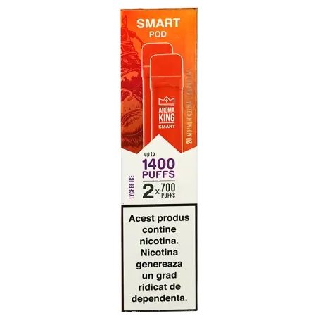 Set rezerve Aroma KING 2 x Smart POD Lychee Ice 20 mg