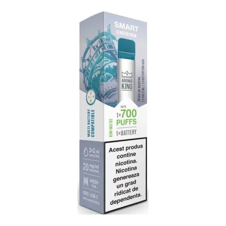 Tigara Electronica Aroma KING Smart Starter Pack Kiwi Mix Ice 20 mg