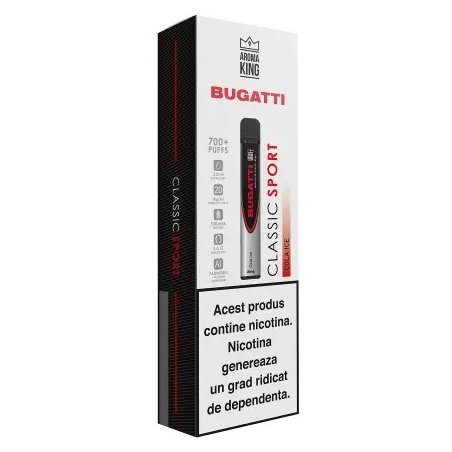 Tigara Electronica Aroma KING Bugatti Classic Sport Cola Ice 20 mg