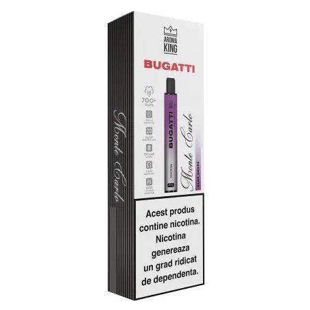 Tigara Electronica Aroma KING Bugatti Monte Carlo Aloe Grape 20 mg