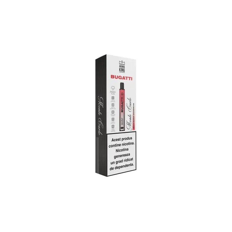 Tigara Electronica Aroma KING Bugatti Monte Carlo Peach Mango Watermelon 20 mg