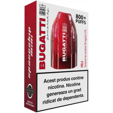 Tigara Electronica Aroma KING Bugatti Spaceship Mini Cola 20 mg