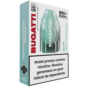 Tigara Electronica Aroma KING Bugatti Spaceship Mini Cool Mint 20 mg