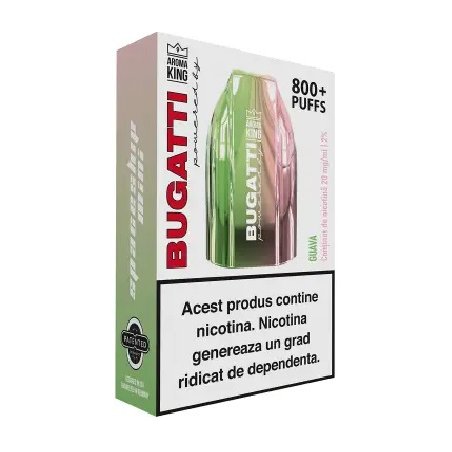 Tigara Electronica Aroma KING Bugatti Spaceship Mini Guava 20 mg