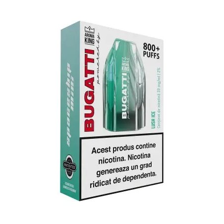 Tigara Electronica Aroma KING Bugatti Spaceship Mini Lush Ice 20 mg