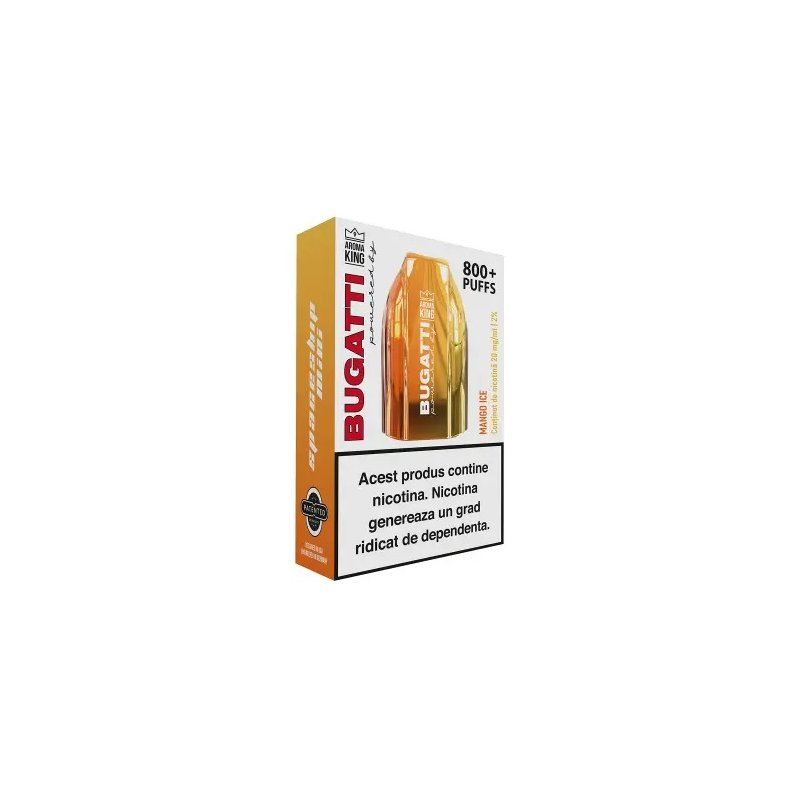 Tigara Electronica Aroma KING Bugatti Spaceship Mini Mango Ice 20 mg