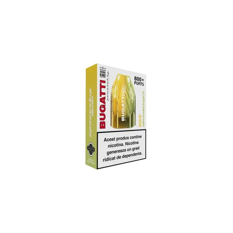 Tigara Electronica Aroma KING Bugatti Spaceship Mini Melon Ice 20 mg