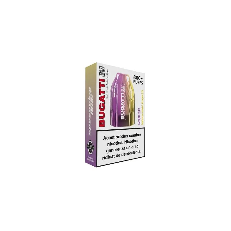Tigara Electronica Aroma KING Bugatti Spaceship Mini Passion Fruit 20 mg