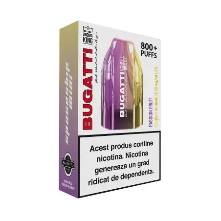 Tigara Electronica Aroma KING Bugatti Spaceship Mini Passion Fruit 20 mg